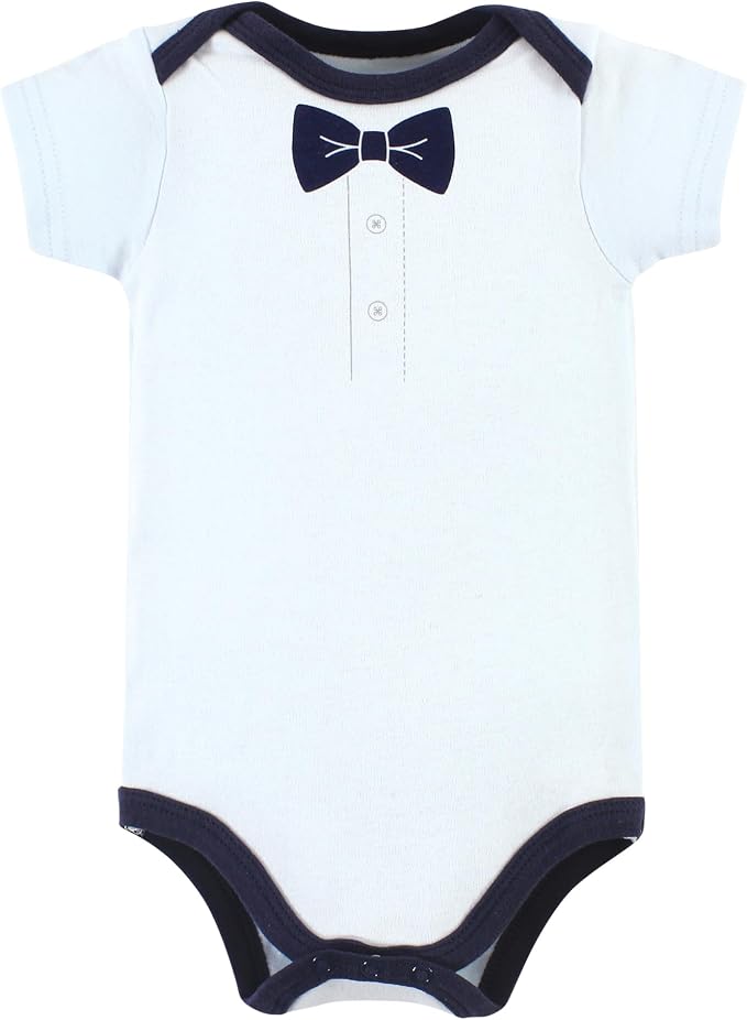 Hudson Baby Unisex Baby Cotton Bodysuits 5-pack - Image 4