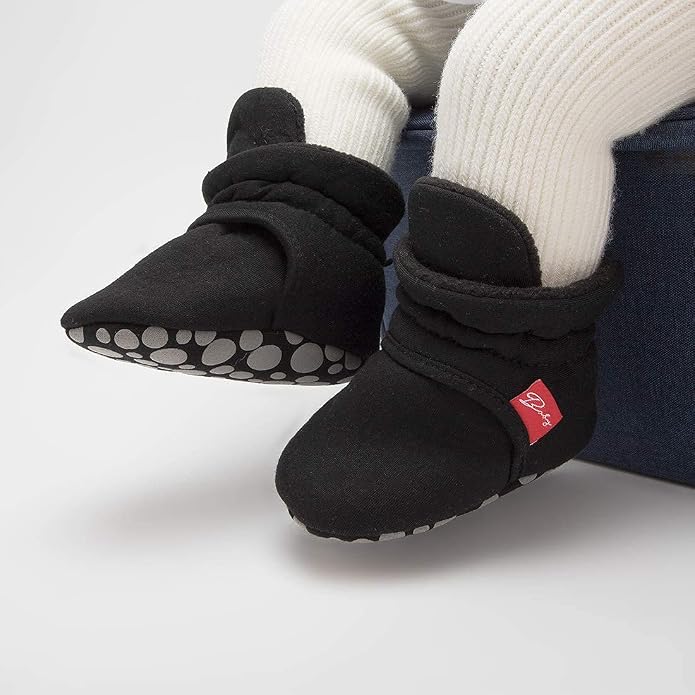 Sawimlgy Newborn Infant Baby Girl Boy Cotton Booties Stay On Sock Slippers Soft - Image 3