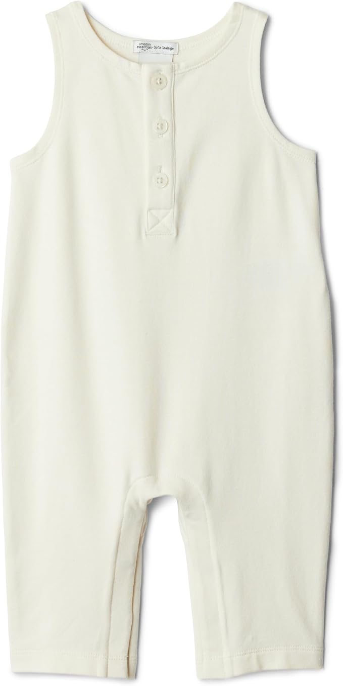 Amazon Essentials x Sofia Grainge Unisex Babies' Sleeveless Lightweight French by AmazonEssentials
