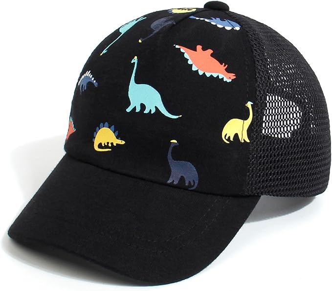 Mesh Toddler Baseball Cap, Adjustable Breathable Sun Hat by Hpegny