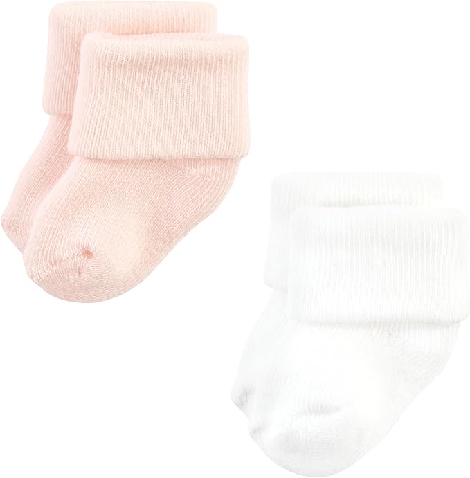 Hudson Baby Baby 8-pack Cotton Rich Newborn and Terry Socks - Image 4