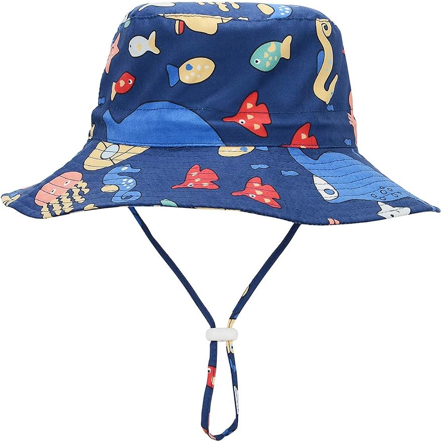 Komorebi Toddler Sun Hat UPF 50+ Kids Beach Bucket Hats Boys Girls 0-8Y | Cute - Image 2