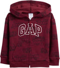 GAP Baby Boys' Playtime Favorites Logo Full Zip Hoodie Hooded Sweatshirt by GAP