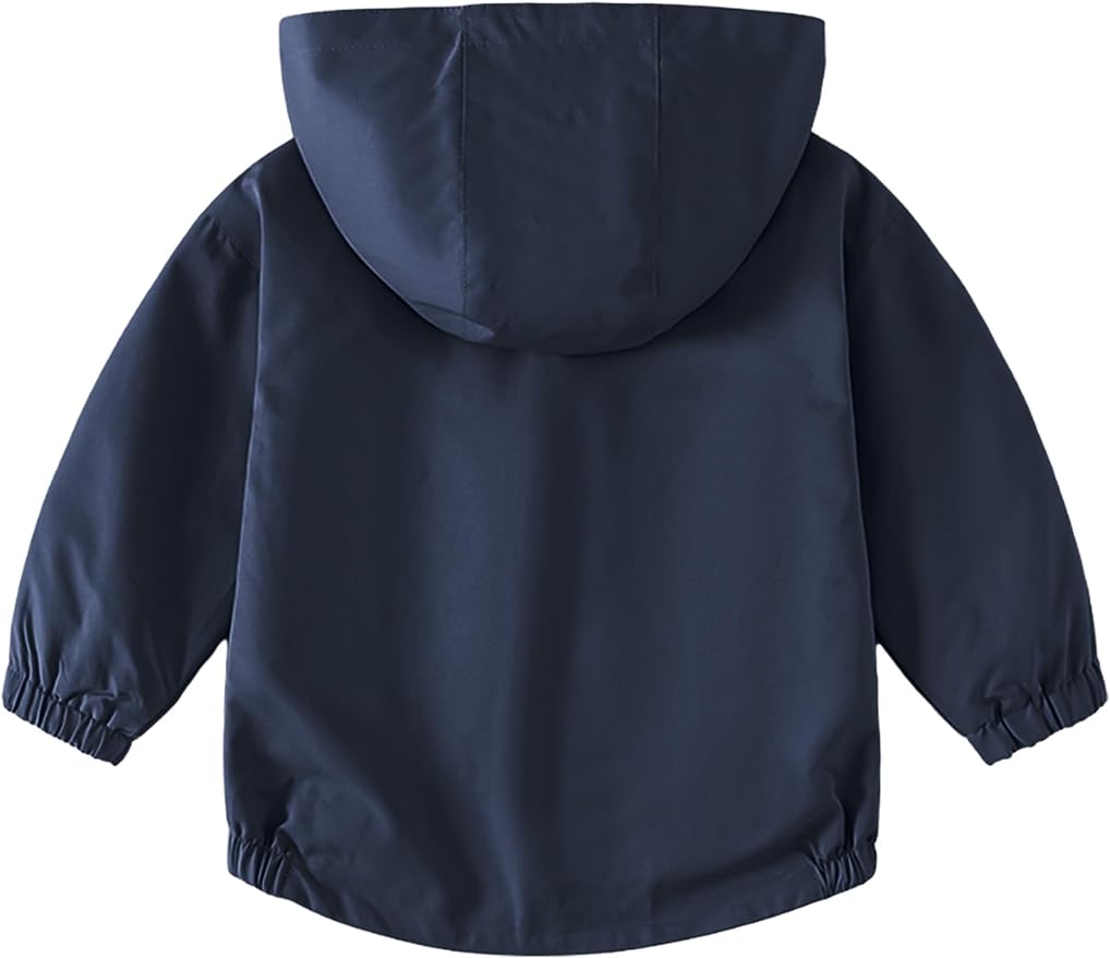 Volunboy Toddler Boys Spring Windbreaker Lightweight Jacket | baby boy - Image 4