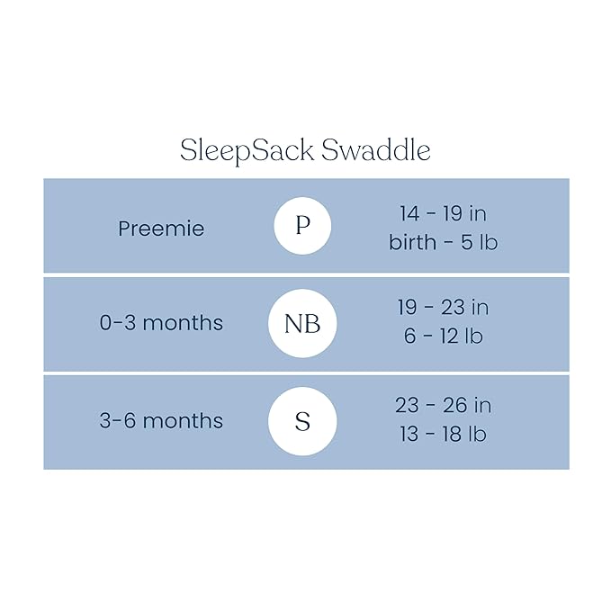 HALO 100% Cotton Sleepsack Swaddle, 3-Way Adjustable Wearable Blanket, TOG 1.5, Floral Vintage Stripe, Newborn, 0-3 Months