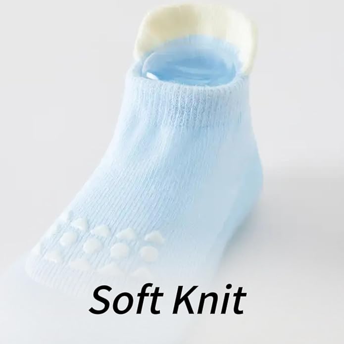 Baby Sock Shoes Toddler Walking Shoes Infant Slippers | Soft Rubber Sole - Image 3