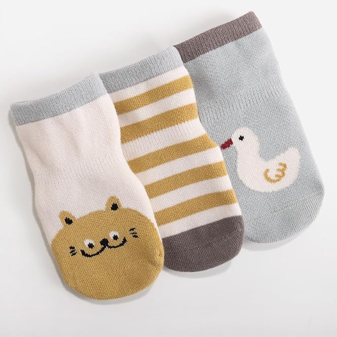 Exegawe Toddler Non Slip Socks, Cute Baby Socks - Image 7