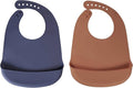 Silicone Bibs For Babies- BPA-Free Waterproof Bib by BabyPick