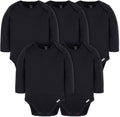 Gerber Baby Boys & Girls Long Sleeve Onesies Multi-Pack Interlock 180 Gsm by Gerber