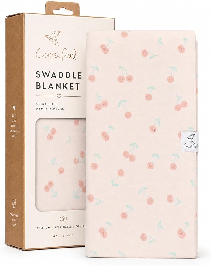 Copper Pearl Swaddle Blankets for Newborns | Soft Stretchy Receiving Blankets by CopperPearl