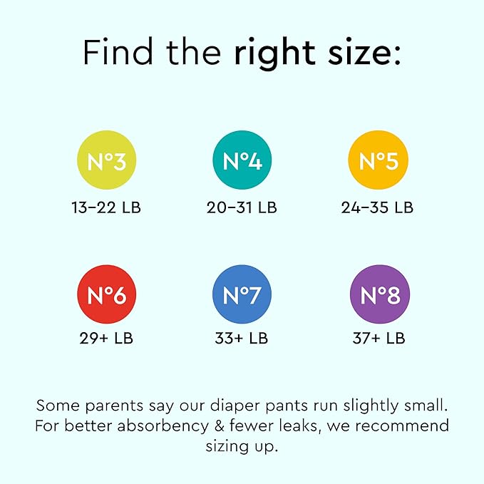 LILLYDOO Diaper Pants Toddlers - Size 5 (24-35 lbs), Monthly Supply (132 Count), Skin-Friendly, Ultrasoft, Chlorine-Free, Snug Fit & Absorbent Pull On Diapers