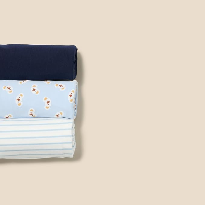 Amazon Essentials Unisex Babies' Breathable Cotton Swaddle Receiving Blankets - Image 2