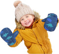 Fleece Lined Mittens for Baby Boys Girls, Baby Toddler Little Kids Winter Warm by Weradau