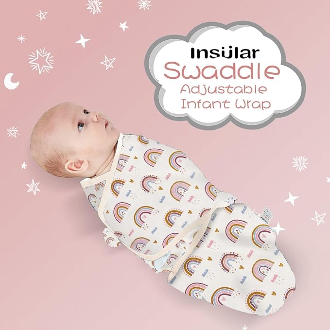 insular Baby Swaddle Wrap, Swaddle Blanket - Image 7
