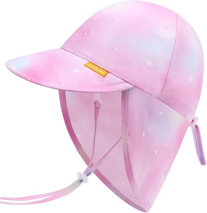 Duoyeree UPF 50+ Baby Sun Hat, Ear & Neck Protection by Duoyeree