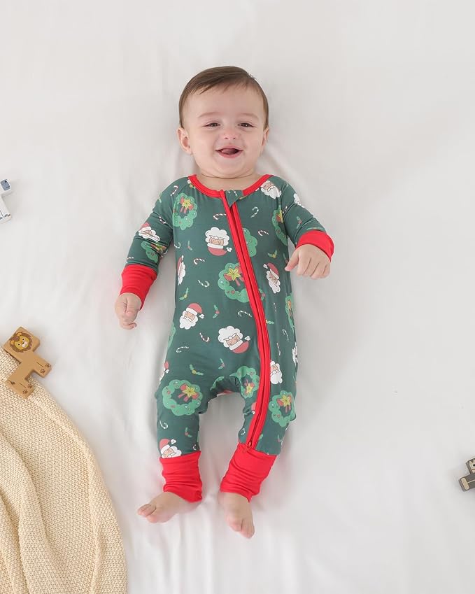 GUISBY Baby Footless Pajamas, Rayon of Bamboo, NB-2T | Rayon of bamboo softness - Image 5