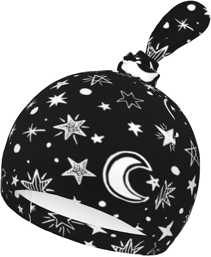 Moon and Star Swaddle Blankets Soft Receiving Blanket Baby Swaddle Wrap - Image 3