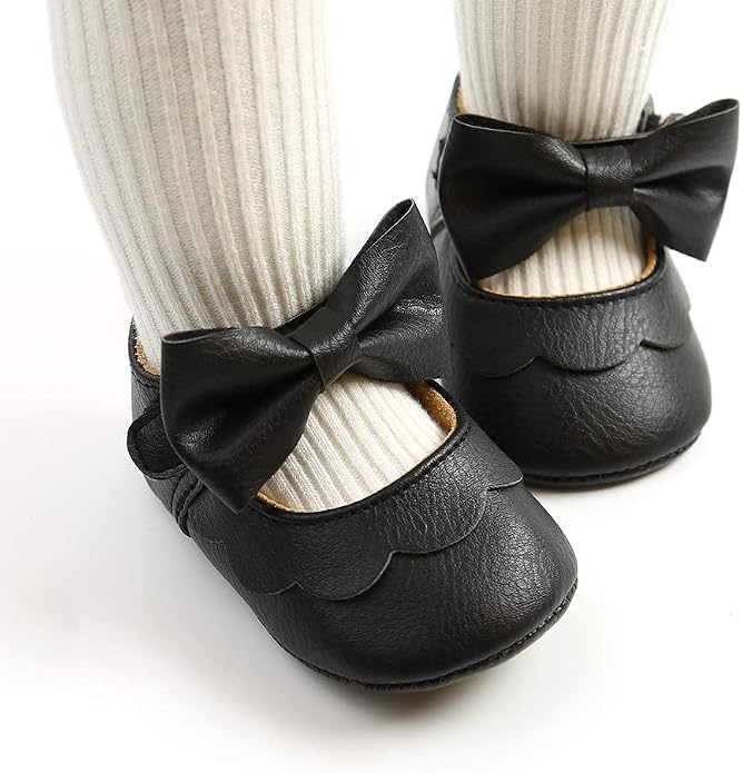 LAFEGEN Baby Girls Mary Jane Flats - Image 3