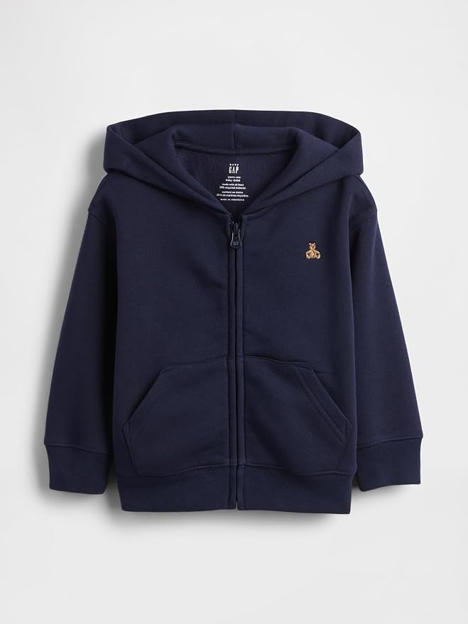 GAP Baby Boys' Icon Full Zip Hoodie - Image 3