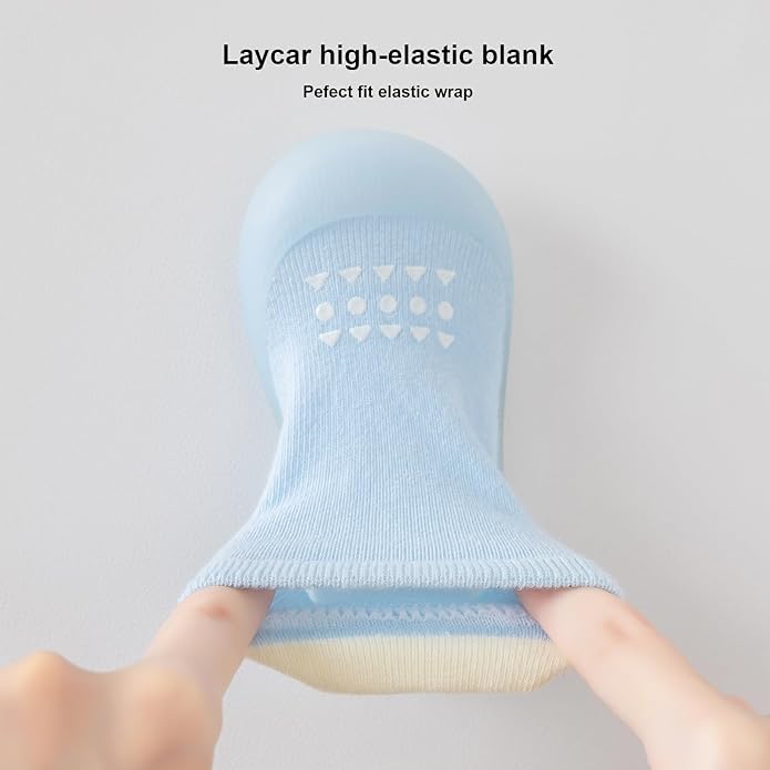 Hstyle Baby Sock Shoes Toddler Boys Walking Shoes Infant Slippers Sneakers | - Image 6