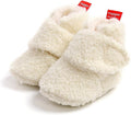 Baby Booties Cozy Fleece Slippers Soft Baby Shoes by GDSDYM