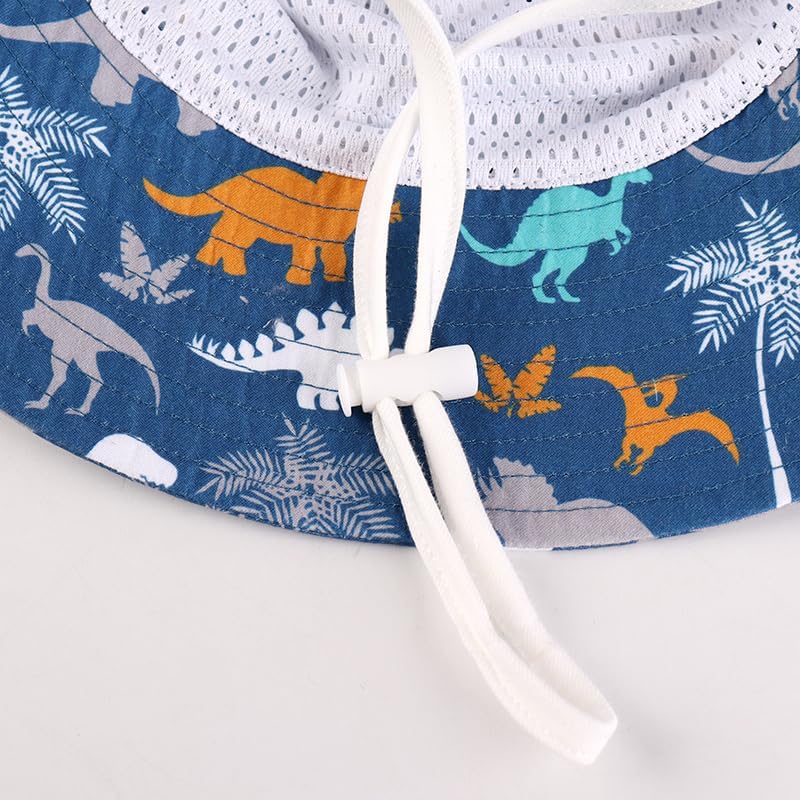 LANGZHEN Sun Protection Hat for Kids Toddler Boys Girls Wide Brim Summer - Image 6