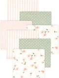 Little Treasure Hudson Baby Cotton Poly Flannel Receiving Blankets Multipack by HudsonBaby