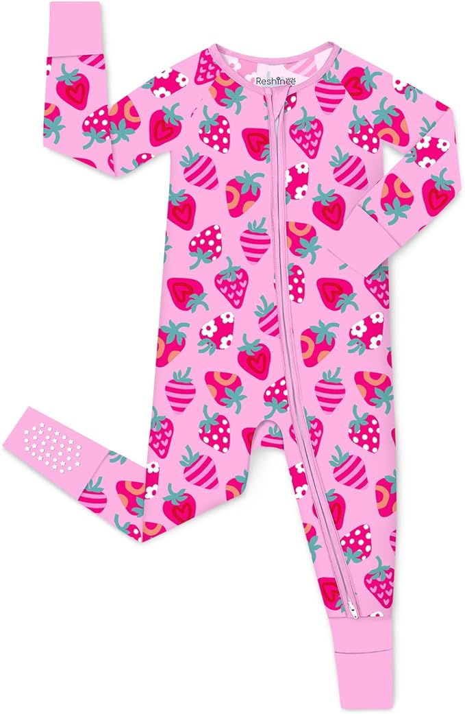 babee Reshinee Viscose Derived from Bamboo Baby Footie Pajamas Convertible by babeeReshinee