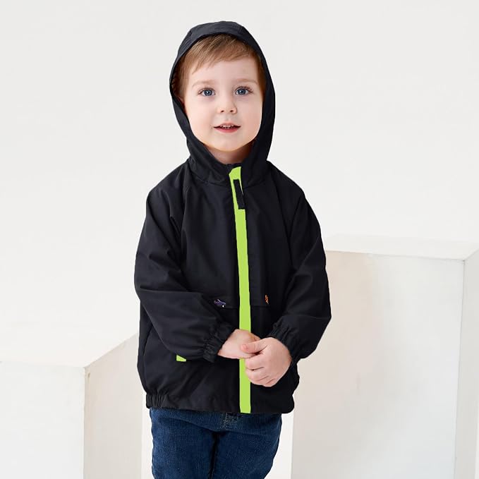 Volunboy Toddler Boys Spring Windbreaker Lightweight Jacket | baby boy - Image 3