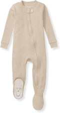 Burt's Bees Baby Boys Organic Cotton, Snug Fit Footed Sleeper Pajamas | by BurtsBeesBaby
