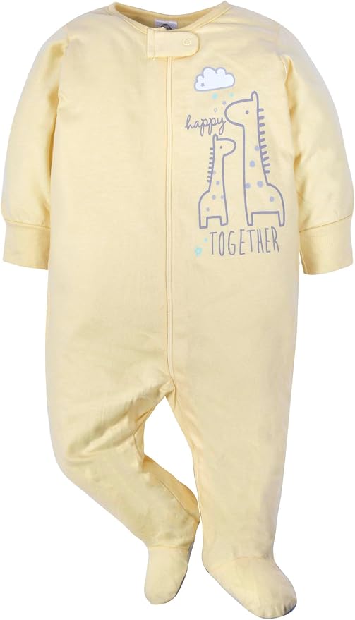 Gerber Baby Girls 4-Pack Sleep 'N Play Footie - Image 5
