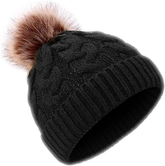 DANMY Baby Beanie Hat, Infant Newborn Toddler Winter Warm Knit Cap - Image 5