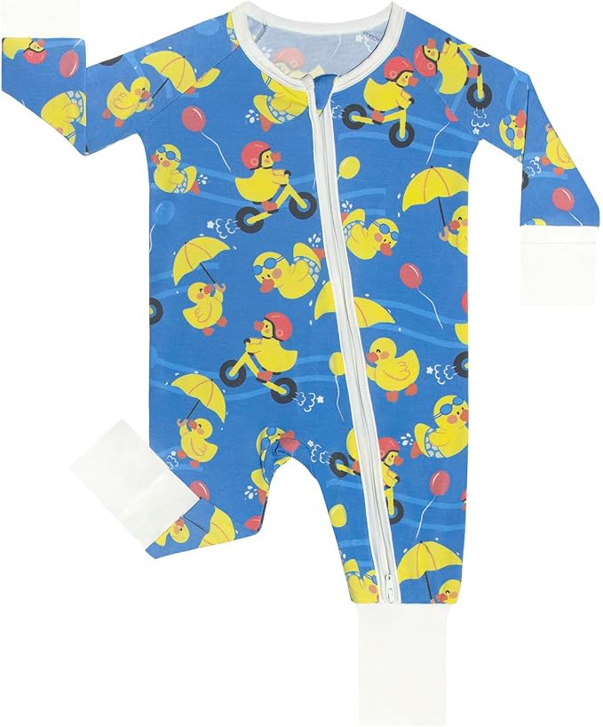 GUISBY Baby Footless Pajamas, Rayon of Bamboo, NB-2T | Rayon of bamboo softness by GUISBY
