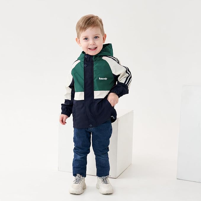 Volunboy Toddler Boys Spring Windbreaker Lightweight Jacket | baby boy - Image 2