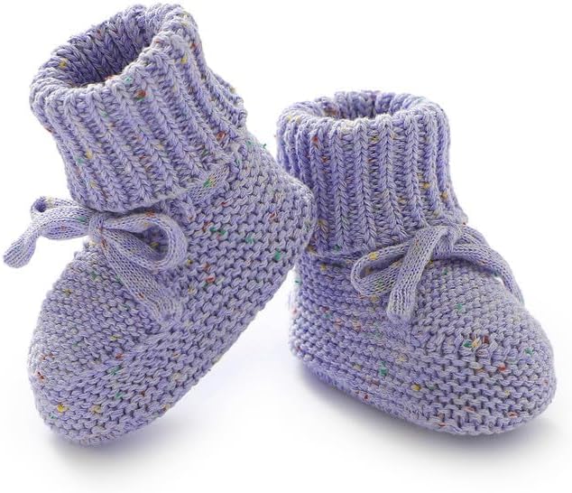 LAWKUL Baby Booties Newborn Babe First Walkers Non-Slip Stay On Boots Crib - Image 4