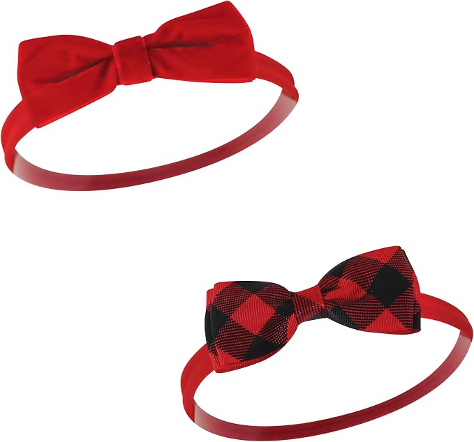 Hudson Baby Cotton and Synthetic Headbands, Size 0-24 Months - Image 7