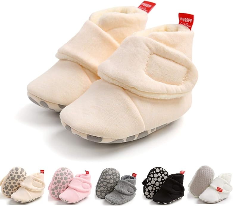Ohwawadi Infant Baby Slippers Girls Boys Booties Warm Baby Socks Shoes Newborn by Ohwawadi