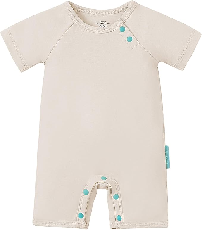 PurComfy SuperSoft Bamboo Viscose Baby Romper, Short Sleeve | One-piece Summer by PurComfy
