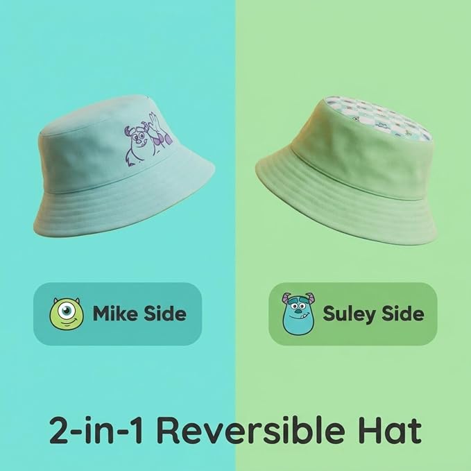 Disney Baby Boys' 2-Piece Romper and Bucket Hat Set Newborn to Infant - Image 6
