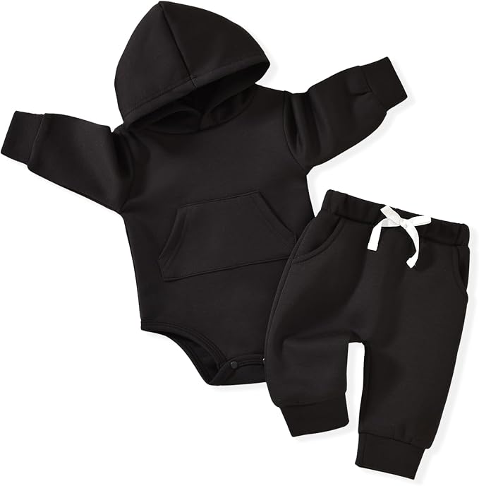 Aalizzwell Infant Baby Winter Hoodie Outfit by Aalizzwell
