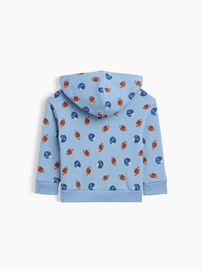 GAP Baby Boys' Playtime Favorites Logo Full Zip Hoodie Hooded Sweatshirt - Image 2