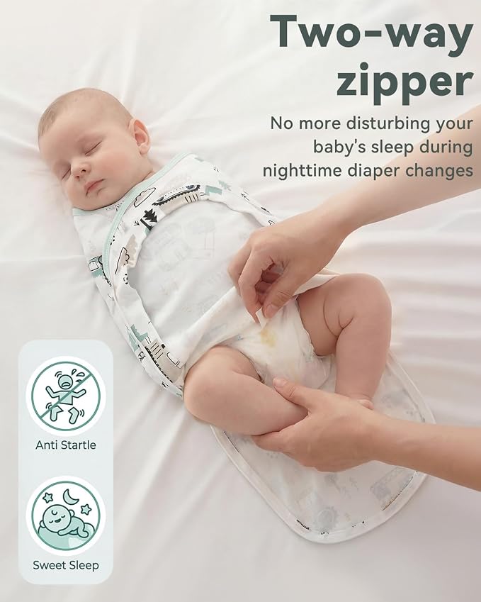 Unnivoll Baby Swaddles for Newborns - Image 3