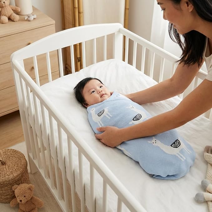 Baby Receiving Swaddle Stroller Blanket - Image 2