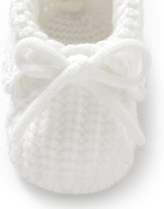 mimixiong Baby Booties Newborn Infant Sock Shoes | Hand Knitting Crochet Boy - Image 6