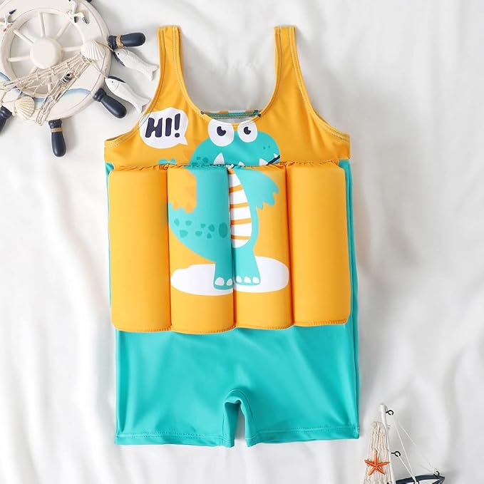 Kids Boys Girls Floatation Swimsuit - Image 2