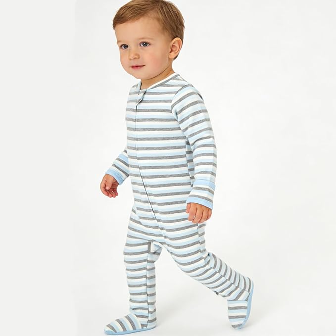 Aablexema Baby Footie Pajamas Cotton - Image 7