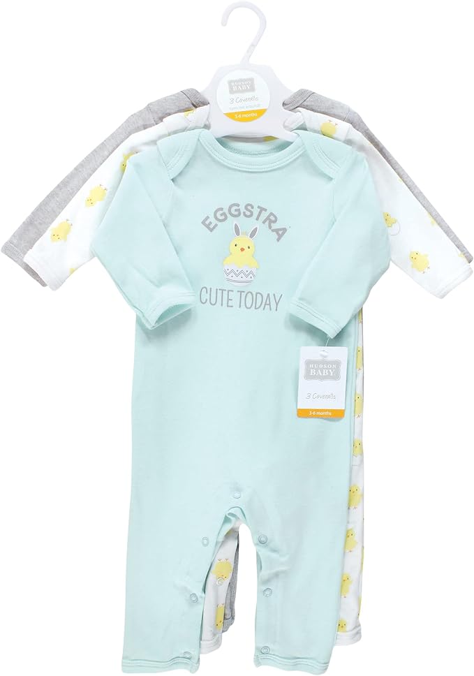 Hudson Baby unisex-child Cotton Coveralls - Image 2