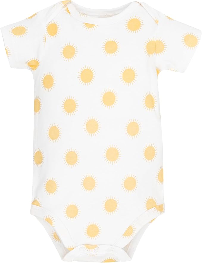Hudson Baby Unisex Baby Cotton Bodysuits 5-Pack - Image 4