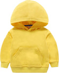 Baby Kids Boy Girl Solid Casual Pocket Hoodie Sweatershirt Long Sleeve Pullover by RUIBETYHUA