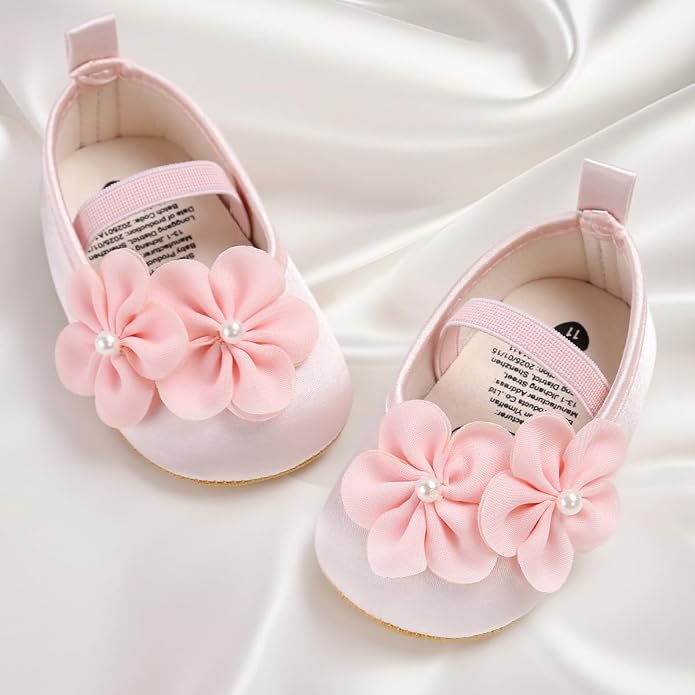 Ohwawadi Infant Baby Boys Girls Slippers Cozy Fleece Booties Soft Bottom Warm - Image 4